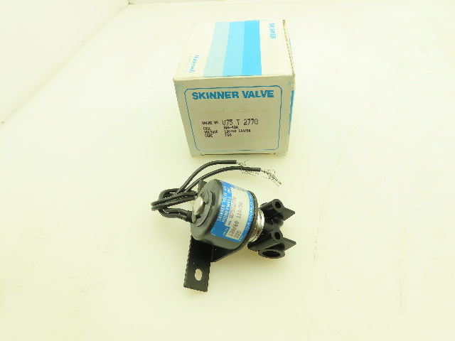 Honeywell Skinner V75T2770 Solenoid Valve 2-Way NC 120VAC 225PSI 1/8NPT Lot of 4