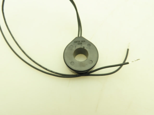 Honeywell Skinner AB731 S24 Valve Solenoid Coil 18" Leads 3/4" ID Parker