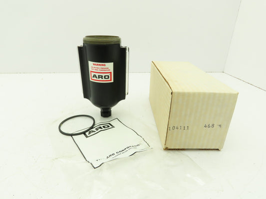 Aro 104111 Pneumatic Oiler Lubricator Bowl Compressed Air Treatment 250 PSI