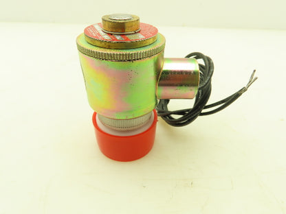 Honeywell Skinner X42LB0FT050 Solenoid Valve 2-Way NC 24VDC 50 PSI 1/4" NPT PTFE