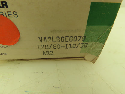 Honeywell Skinner V42LB0EC070 Solenoid Valve 2-Way NC 120V 70 PSI 1/4" NPT