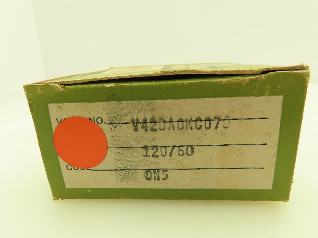 Honeywell Skinner V42DA0KC070 Solenoid Valve 2-Way NC 120V 70 PSI 1/4" NPT
