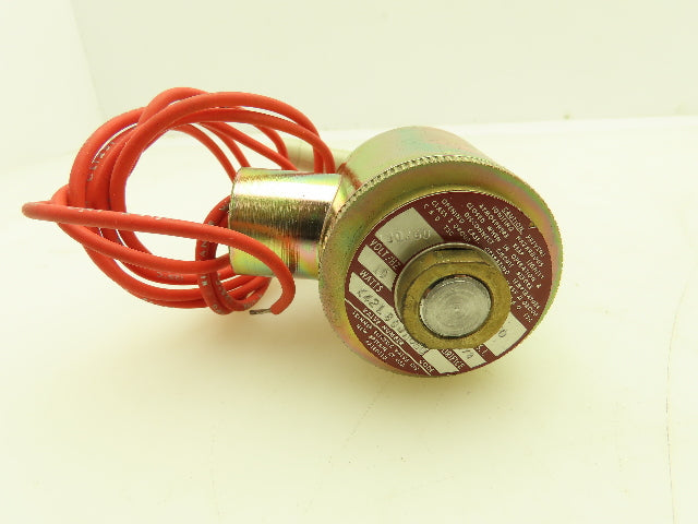 Honeywell Skinner X42LB0JN050 Solenoid Valve 2-Way NC 120V 50 PSI 3/8" Barb