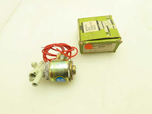 Honeywell Skinner X42LB0JN050 Solenoid Valve 2-Way NC 120V 50 PSI 3/8" Barb
