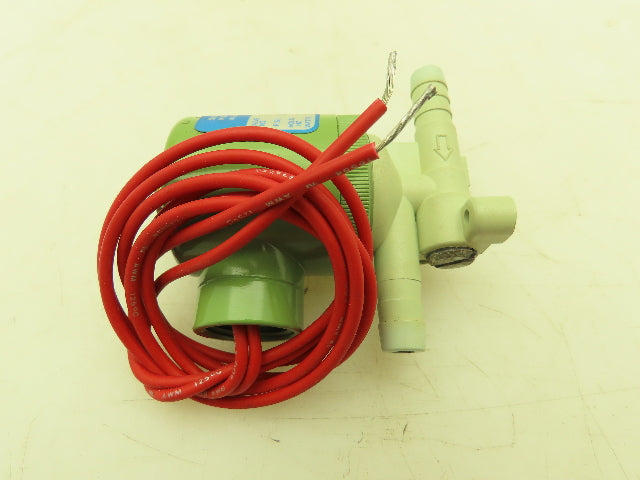 Honeywell Skinner V426LBOJN011 Solenoid Valve 3-Way NC 24VDC 10 PSI 3/8" Barb