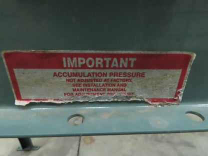 Hytrol 24"x 16' (22"BF) Power Roller Accumulation Conveyor 1Hp V-Belt End Drive