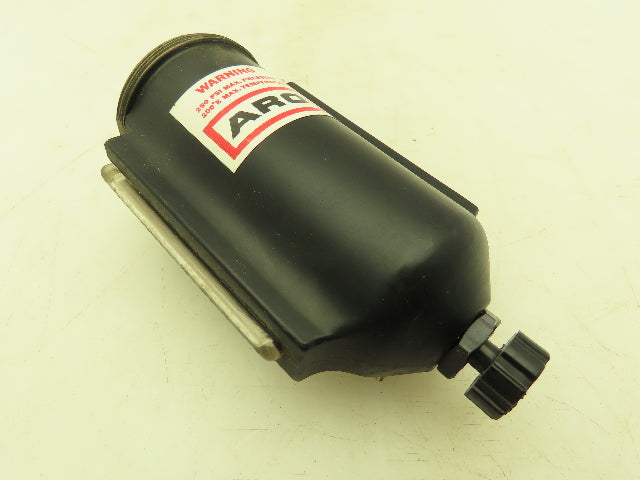 Aro 104111 Pneumatic Oiler Lubricator Bowl Drain Compressed Air Treatment 250PSI