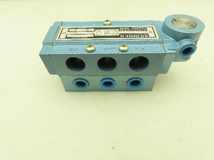 Honeywell Skinner S3A0AEX3 Pneumatic Directional Control Valve 3/8" NPT 150 PSI