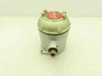 Barksdale Valve D1X-A3 Explosion Proof Pressure Switch 10 PSI 0.3-3PSI Range