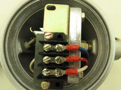 Barksdale Valve D1X-A3 Explosion Proof Pressure Switch 10 PSI 0.3-3PSI Range