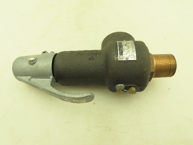 Crosby 41A Pressure Relief Valve 1" NPT 275 PSI  1693 SCFM