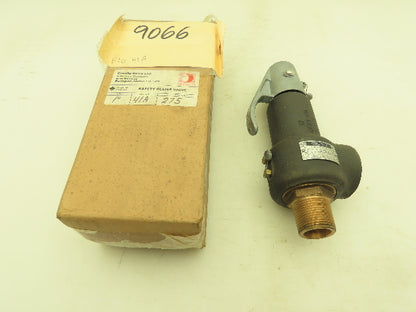 Crosby 41A Pressure Relief Valve 1" NPT 275 PSI  1693 SCFM