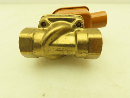 Honeywell Skinner U221G26HR2 Brass Solenoid Valve 2-Way 100 PSI 12VDC 3/4" NPT