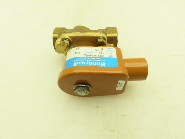 Honeywell Skinner U221G26HR2 Brass Solenoid Valve 2-Way 100 PSI 12VDC 3/4" NPT