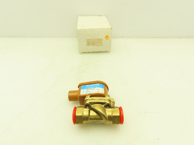 Honeywell Skinner U221G26HR2 Brass Solenoid Valve 2-Way 100 PSI 12VDC 3/4" NPT