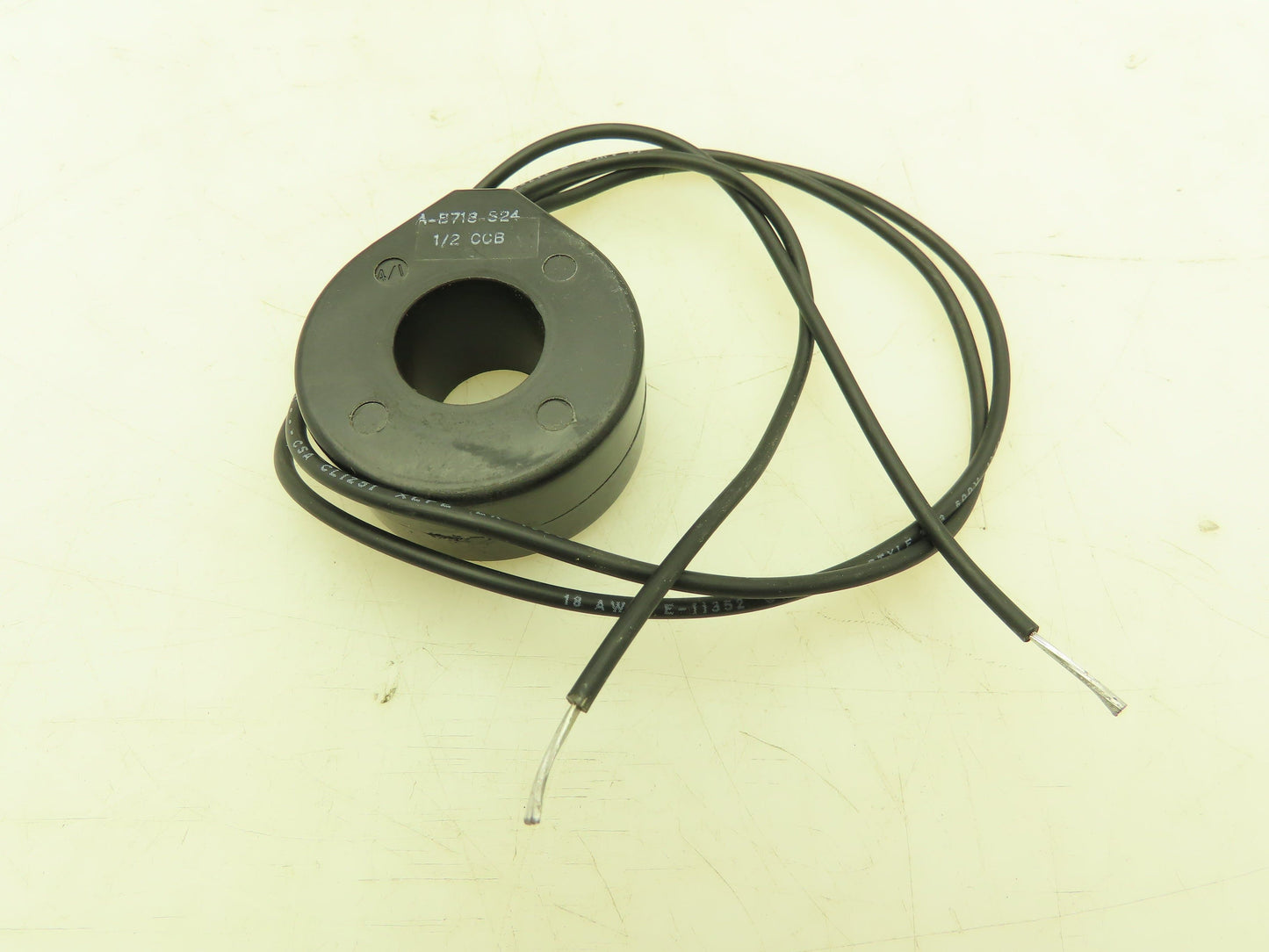 Honeywell Skinner A-B718-S24 Valve Solenoid Coil 1/2 CCB 18" Lead Lot of 4