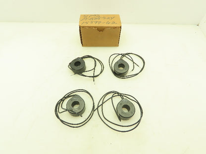Honeywell Skinner A-B718-S24 Valve Solenoid Coil 1/2 CCB 18" Lead Lot of 4