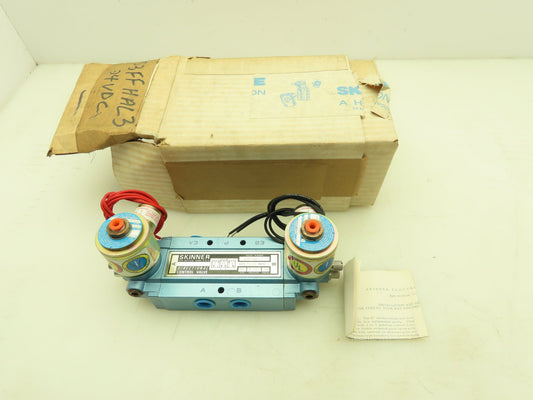 Honeywell Skinner S3FFHAL3 Directional Control Spool Valve 5/3 24VDC 3/8" NPT