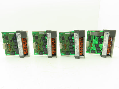 Allen-Bradley 1746-OX8 SLC500 Isolated Relay 8 Pt Output Module Ser A  Lot of 4