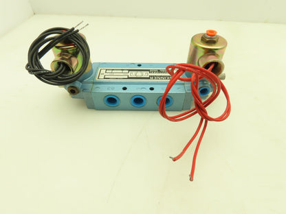 Skinner S3RRJBL3 Directional Control Spool Valve 5-Way 3 Pos 120V 3/8" NPT