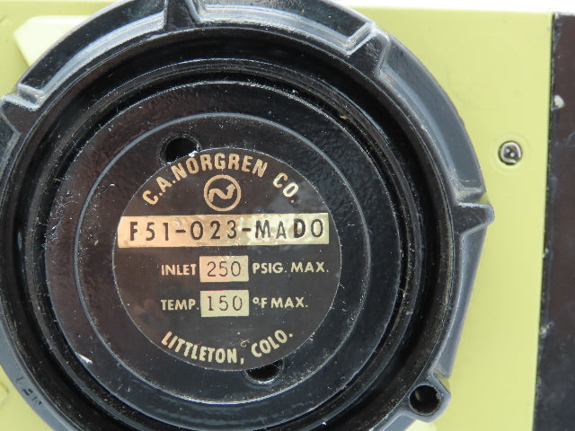 Norgren 25-000-865-A Pneumatic Air Filter Lubricator Assembly