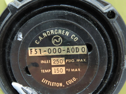 Norgren 25-000-865-A Pneumatic Air Filter Lubricator Assembly