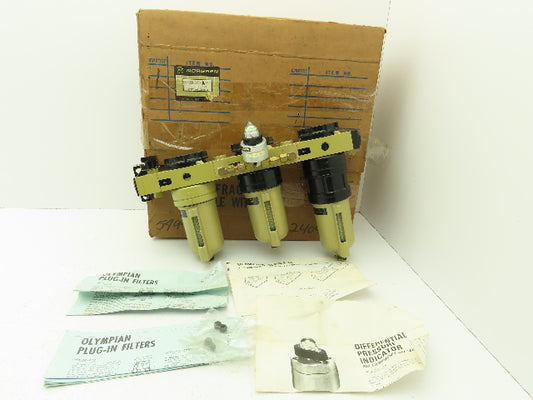 Norgren 25-000-865-A Pneumatic Air Filter Lubricator Assembly