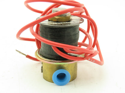 Honeywell Skinner C2DE1092 Brass Solenoid Valve 2-Way NC 120V 90 PSI 1/8"NPT