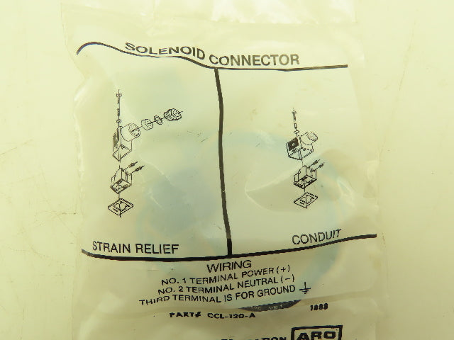 Aro CCL-120-A 3/8" Conduit Connector 3 Wire 120V Lot of 15