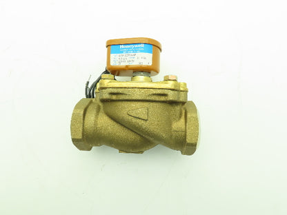 Honeywell Skinner U321G3906 Lucifer Brass Solenoid Valve 1-1/2" 170 PSI 120VAC