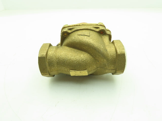 Honeywell Skinner U321G3906 Lucifer Brass Solenoid Valve 1-1/2" 170 PSI 120VAC