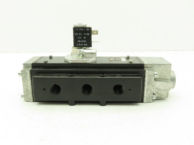 Aro J213SS-024-A Solenoid Spool Valve 5-Way 2 Pos 24V AC/DC 3/8" NPT