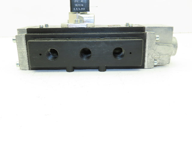 Aro J213SS-024-A Solenoid Spool Valve 5-Way 2 Pos 24V AC/DC 3/8" NPT