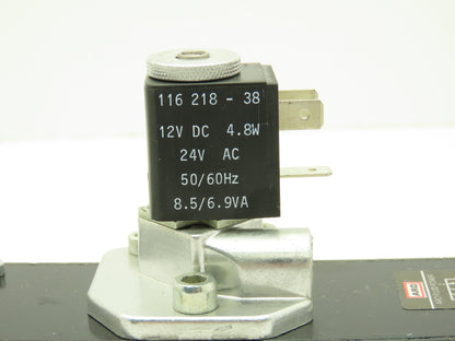Aro J213SS-024-A Solenoid Spool Valve 5-Way 2 Pos 24V AC/DC 3/8" NPT