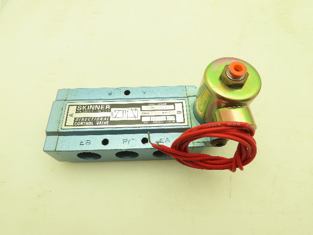 Honeywell Skinner S3R0AGLX Directional Control Valve 5-Way 2 Pos 120V 150 PSI
