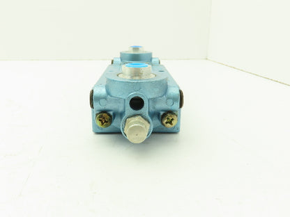 Skinner S3AAGBX2 Pneumatic Directional Control Valve 5-Way 3 Pos 150 PSI 1/4"NPT