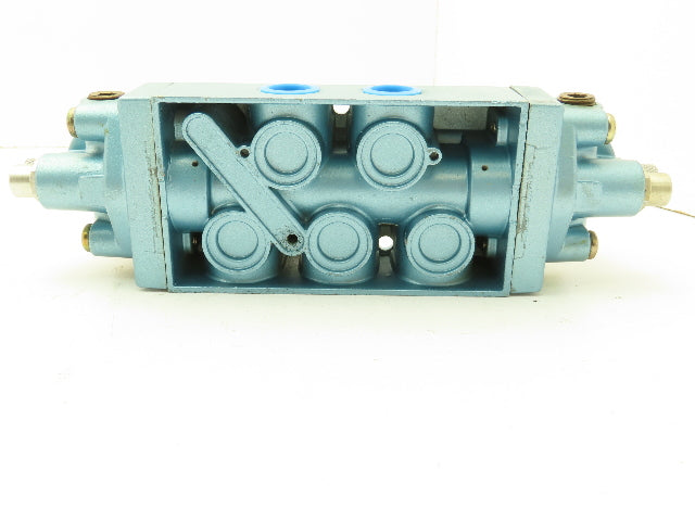 Skinner S3RRHAL3 Directional Control Valve 5-Way 3 Pos 120V Solenoid 3/8" NPT