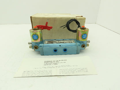 Skinner S3RRGBL2 Directional Control Valve 5-Way 2 Pos 120V 150 PSI 1/4" NPT