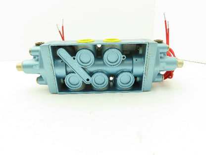 Skinner S3RRHAL4 Directional Control Valve 5-Way 3 Pos 120V 150 PSI 1/2" NPT