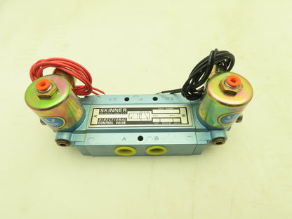 Skinner S3KKCAL4 Directional Control Valve 5-Way 2 Pos 120V 150 PSI 1/2" NPT