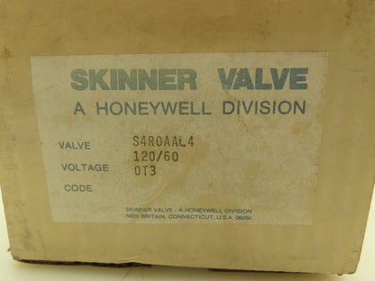 Skinner S4R0AAL4 Directional Control Valve 5-Way 2 Pos 120V Solenoid 150 PSI