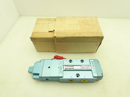 Skinner S4R0AAL4 Directional Control Valve 5-Way 2 Pos 120V Solenoid 150 PSI