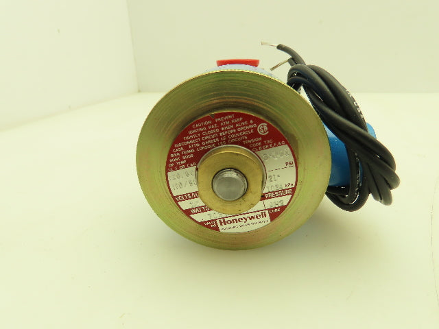 Honeywell Skinner 703X3D1A Brass Solenoid Valve 2-Way NC 120V 150 PSI 3/8" NPT