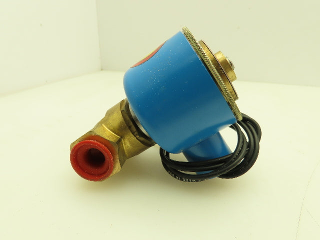 Honeywell Skinner 703X3D1A Brass Solenoid Valve 2-Way NC 120V 150 PSI 3/8" NPT