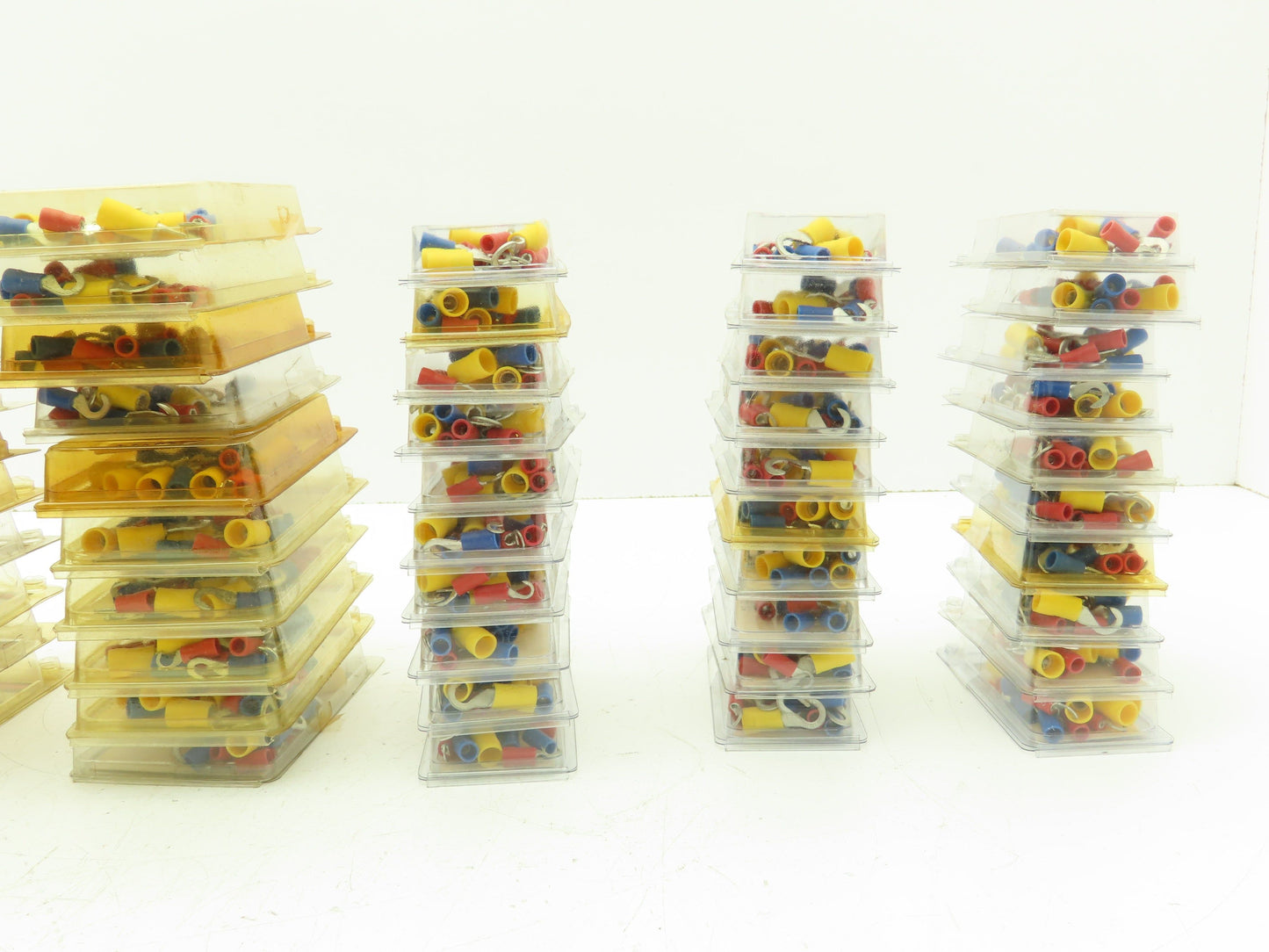 Calterm Hook Terminal Assortment 22-10 AWG Crimp-On 20 Piece Pack Lot of 80