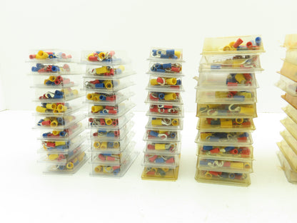 Calterm Hook Terminal Assortment 22-10 AWG Crimp-On 20 Piece Pack Lot of 80