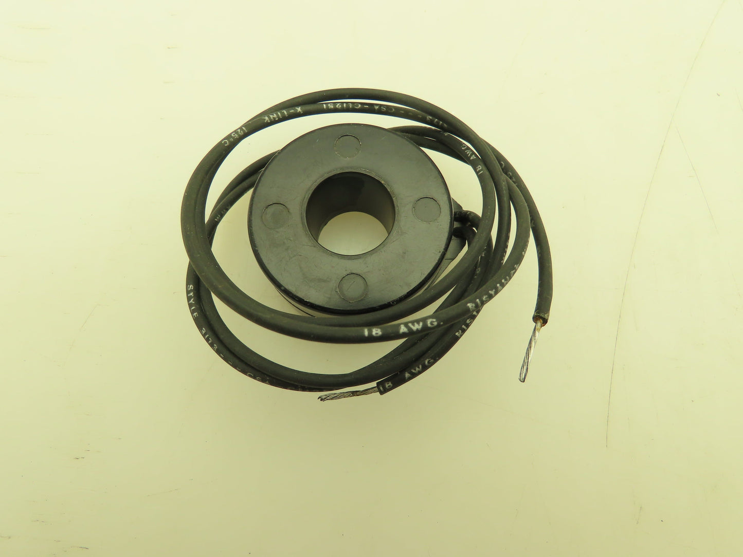 Honeywell Skinner A-B720-S18 Valve Solenoid Coil Black 18" Leads
