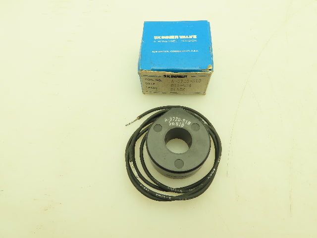 Honeywell Skinner A-B720-S18 Valve Solenoid Coil Black 18" Leads
