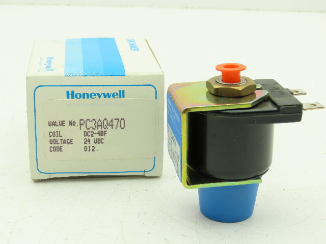 Honeywell Skinner PC3AQ470 Solenoid Valve 24VDC 50 PSI 1/8" Orifice Exhaust Port