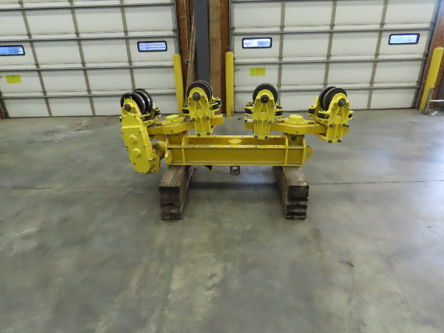Cleveland Tramrail 15 Ton Underhung Bridge Crane Motorized End Truck Drive 5Hp